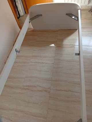 Cama juvenil 90x190 metal y madera