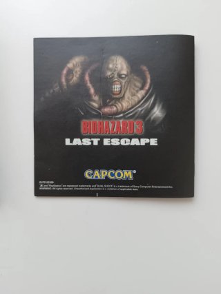 Resident Evil 3: Last Escape PS1 Capcom Ntsc-Jap