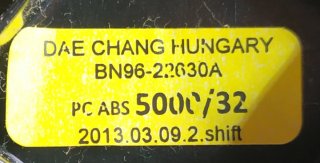 Pie TV Samsung UE32EH4003 y UE32EH5000K