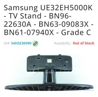 Pie TV Samsung UE32EH4003 y UE32EH5000K