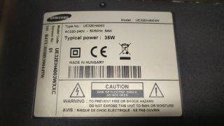 Pie TV Samsung UE32EH4003 y UE32EH5000K