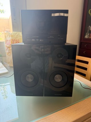 Equipo de música Samsung negro