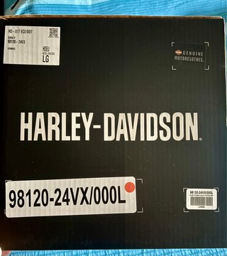 Casco Harley Davidson Negro Naranja