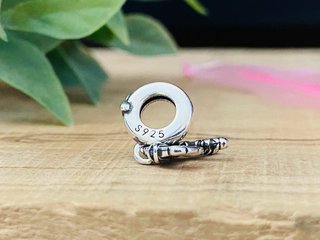 Charm Hachas Dobles Vikingas - Plata