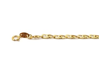 E1813501-28 Pulsera Oro 18k Con Circonita