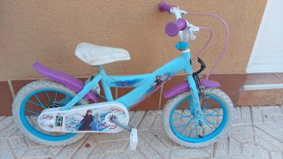 Bicicleta infantil Frozen
