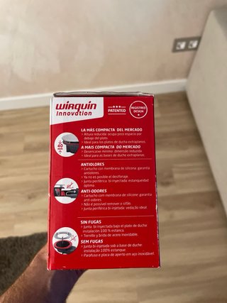 Wirquin Válvula Ducha Slim ABS Cromado