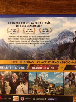 The Witcher 3 GOTY PS4