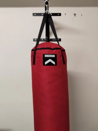 Saco de boxeo rojo