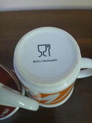 Set 2 tazze McCafé vintage