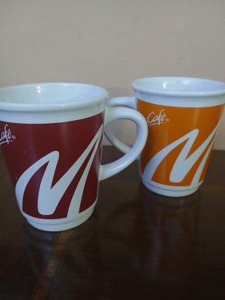 Set 2 tazze McCafé vintage