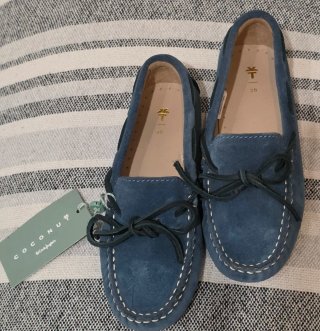 Mocasines Coconut Azul Talla 30