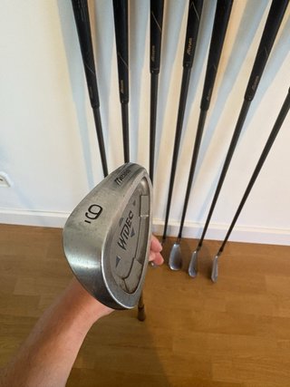 Set di mazze da golf Mizuno Widec + Makser + 2 putter per destri