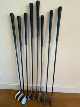 Set di mazze da golf Mizuno Widec + Makser + 2 putter per destri