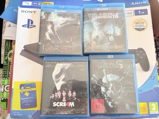 Playstation 4 1Tb, 1 mando + juegos y blurays