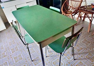 Sedie e tavoli formica carie colorazioni