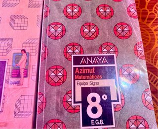 Lote 3 Libri di Matematica EGB Anaya Azimut