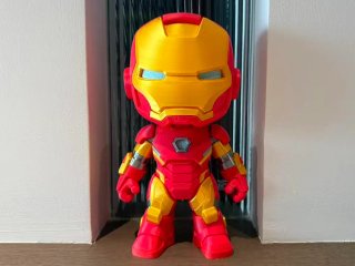 Figura Iron Man Chibi 3D Articulada Marvel