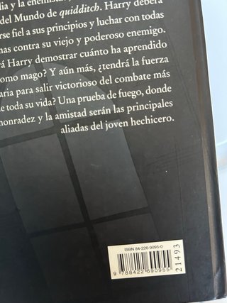Harry Potter y el Caliz de Fuego