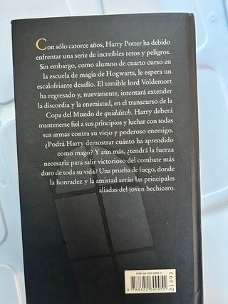 Harry Potter y el Caliz de Fuego