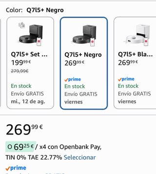 Roborock Q7L5+ Robot Aspirador