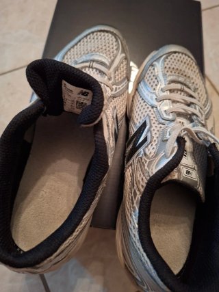 New Balance Scarpe Ragazzo/a Argento/Nero