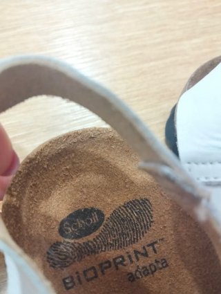 Sandalias Scholl Blancas Talla 40