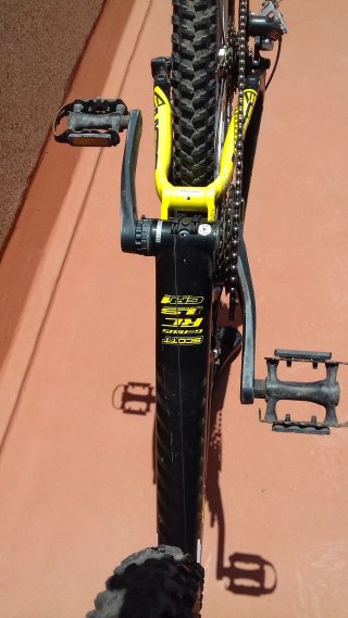Bici Scott Genius CR1 Carbono Doble Suspensión