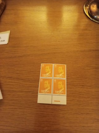 Lote 4 Sellos España 19 Ptas