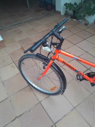 Bicicleta de Montaña Naranja