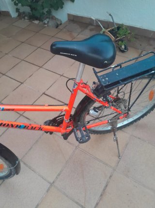 Bicicleta de Montaña Naranja