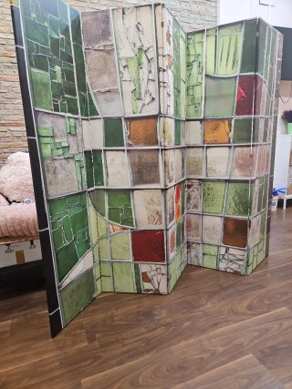 Biombo decorativo 5 paneles