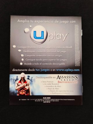 Assassin's Creed La Hermandad. PlayStation 3.
