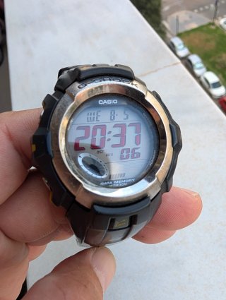 Reloj Casio G-Shock G-3011 Vintage Módulo 2454