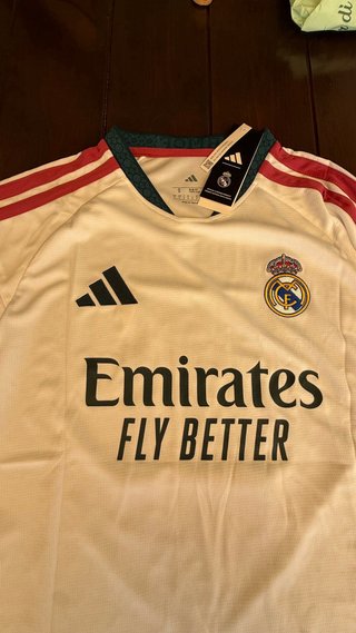 Maglia Adidas Real Madrid Beige M