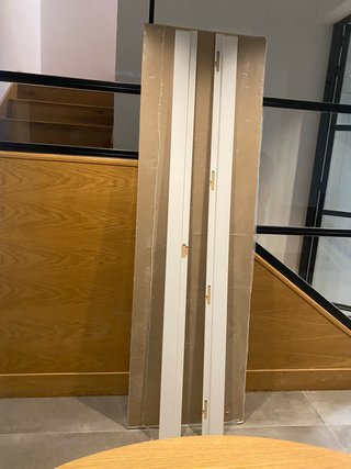 Puerta de diseño blanca de 200x60