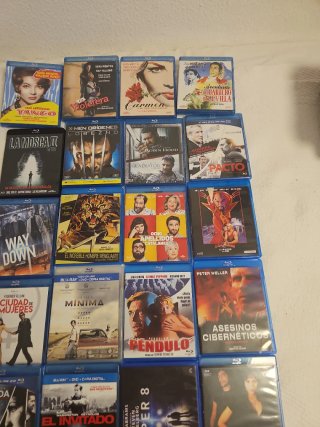 Lote 17 Blu-ray Películas Acción/Crimen/Drama