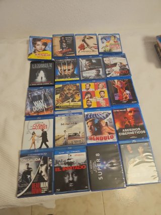 Lote 17 Blu-ray Películas Acción/Crimen/Drama
