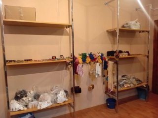Estantería Metálica y Madera