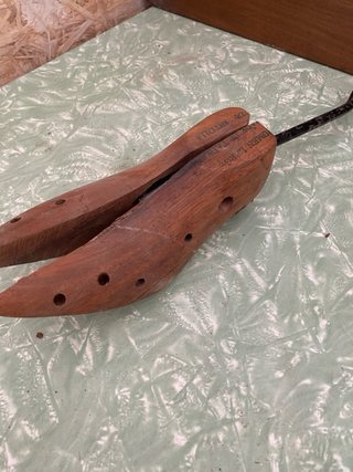 Forma per scarpe da donna in legno