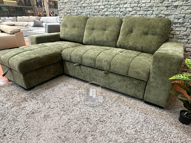 SOFA CAMA CON ARCON Y CHAISE LONGUE