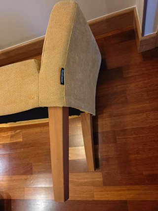 Banco tapizado Rafemar con funda desenfundable 130