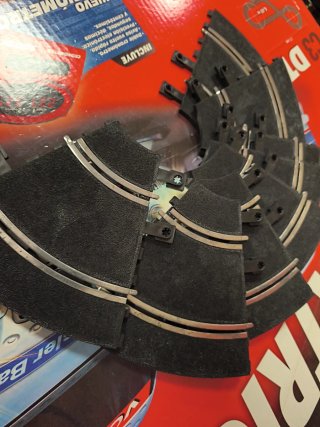 Lote 8 Curvas Interiores Scalextric 1/32