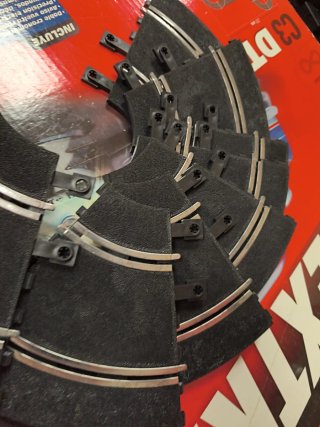 Lote 8 Curvas Interiores Scalextric 1/32