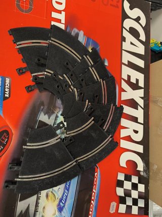 Lote 8 Curvas Interiores Scalextric 1/32