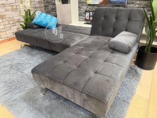 Nuevo sofa cama chaise longue - gris