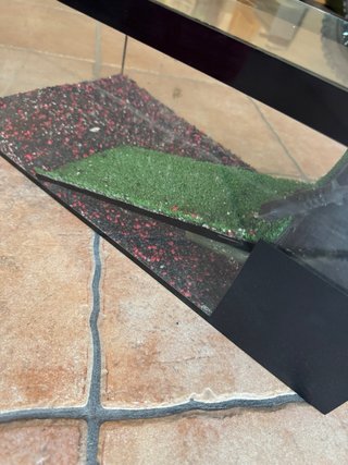 Terrario para tortugas con rampa y bomba
