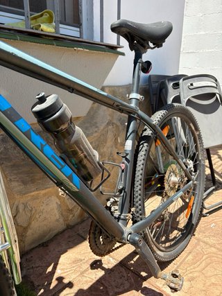 Bicicleta Trek Gris y Azul