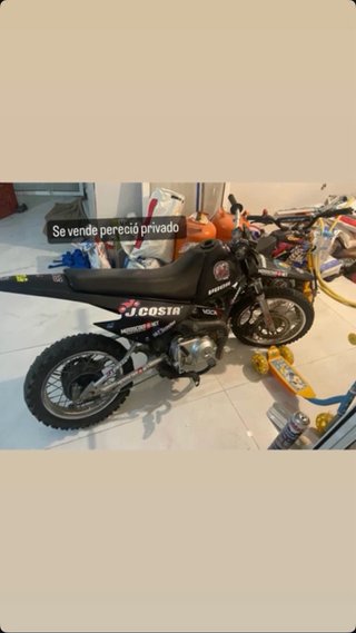 Moto J. Costa Enduro/Motocross Negra