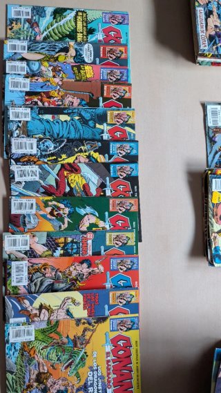 Lote 49 comics conan el bárbaro